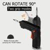 Mini Electric Screwdriver Tools set Light LED Cordless Drill USB Rechargeable Home Tools 3.6V 47pcs/10pcs