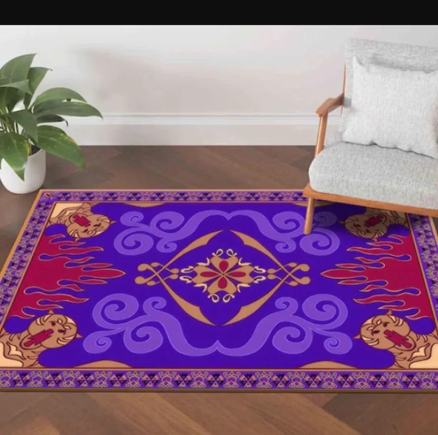 

Dining Room Rug Modern Rug Rug Salon Office Rug Aladdin s Purple Rugs Wedding Rugs 3D Printed Rugs Kids Room Rug Home Decoration 40X60cm