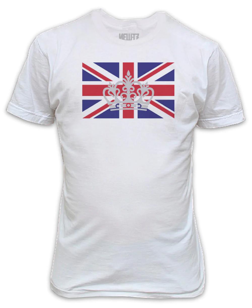 

Футболка с флагом Union Jack и короной к Юбилею Королевы 2022 XL