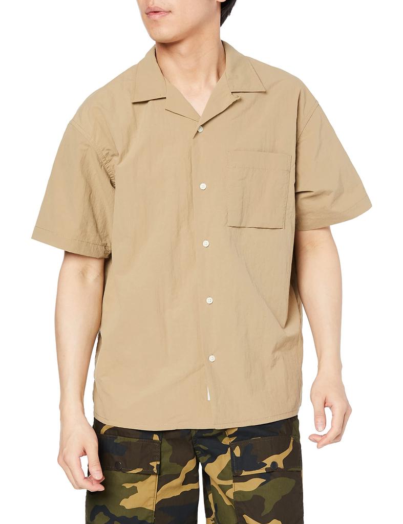 Helly Hansen Short Sleeve Basque Wet Size HOE42302 Men's Shirt, Sand, L,