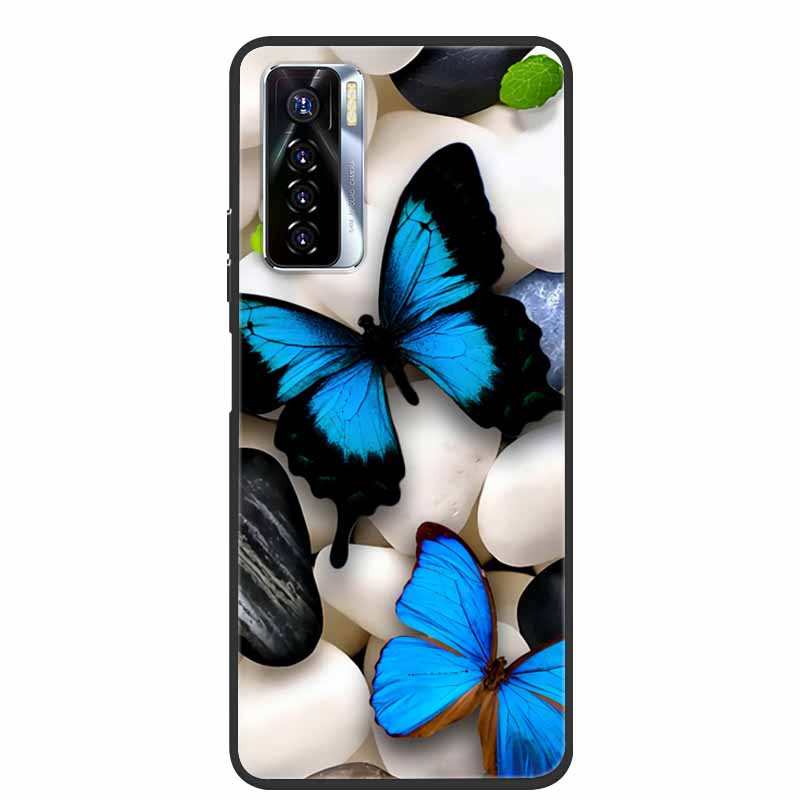 For Tecno Camon 17 Pro Cases 17P 17 Soft TPU Silicone Phone Cover for Tecno Camon 17P Back Cover Bumper Fundas Camon17 CG7n Capa