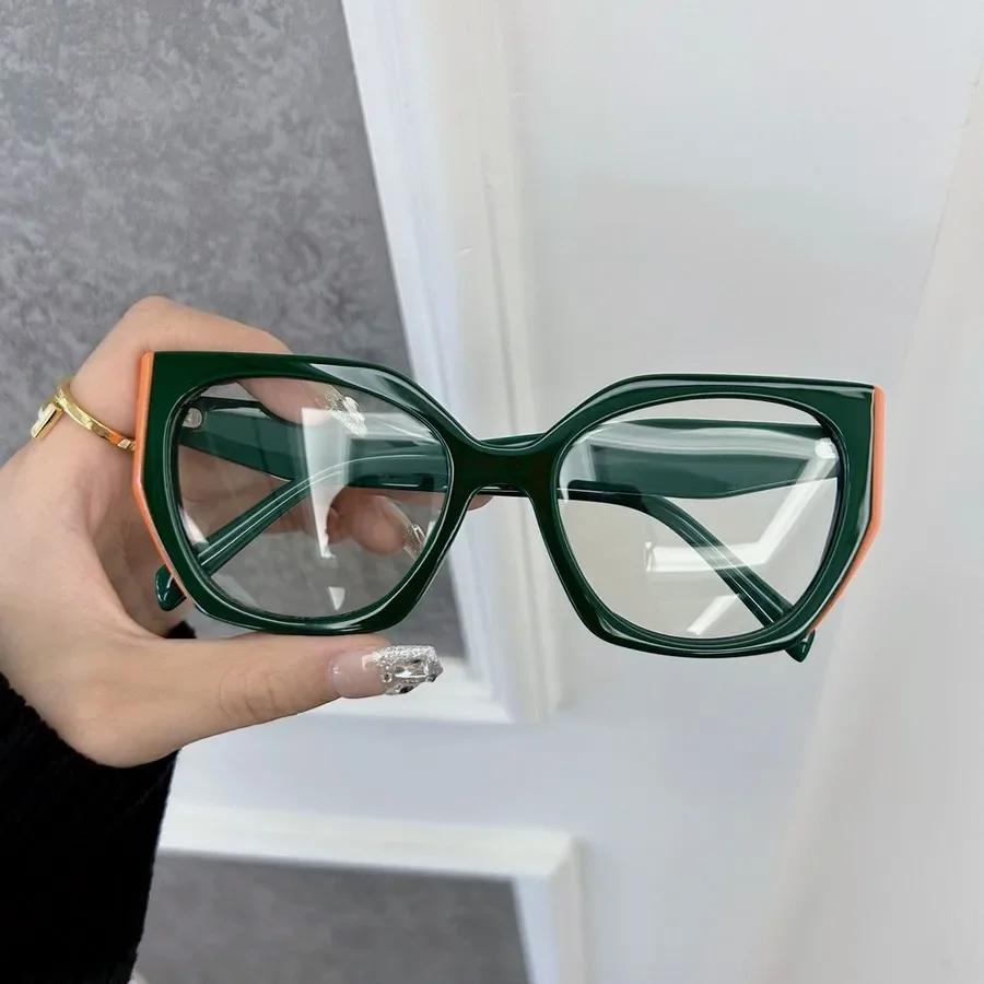 Lunettes Carrées Anti Lumière Bleue Mode Rétro Classique Femmes Hommes Ordinateur Gaming Protection des Yeux Lunettes Simples