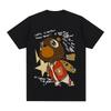 Hip Hop Y2k T Shirts Kanye West Kawaii Tshirt Ye Bear Print T Shirt New Fashion Tops Casual Loose Streetwear High Street Tops