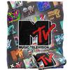 MTV Silky Logo Supersoft Blanket