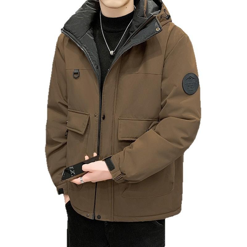 Mens Winter Outdoor Hiking Jacket Waterproof Windproof Thick Warm Casual Mountaineering Coat