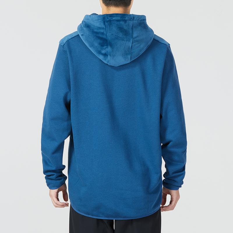 Under Armour Journey Fleece Hoodie Men Hoodies Blue 1373874-437