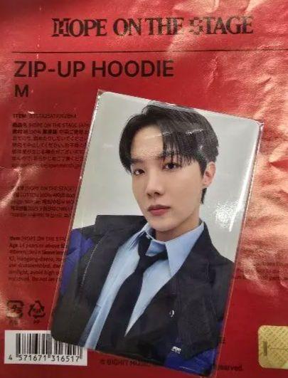 

[USED] Jhope HOPE ON THE STAGE Hoodie Trading Card