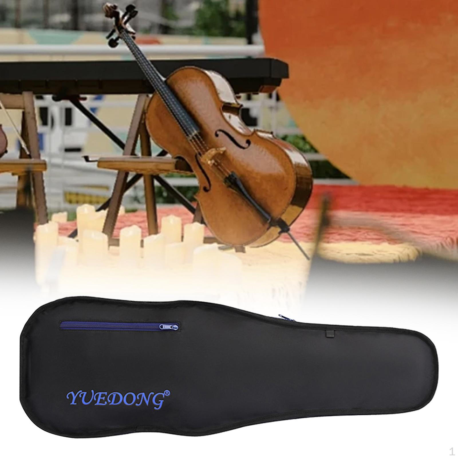 4/4 полноразмерный скрипичный футляр чехол с регулируемыми ремнями портативный ящик для переноски для путешествий black