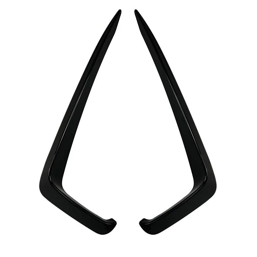 Fog Lamp Light Cover Trim Sticker Front  Bumper Side Vent Splitter Canards For Volkswagen VW Jetta MK7 - Car Accessories