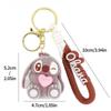 Disneystitch Newly Designed Plush Stitch Keychain Keyring Accessories Cute Backpack Pendant Valentine s Day Gift