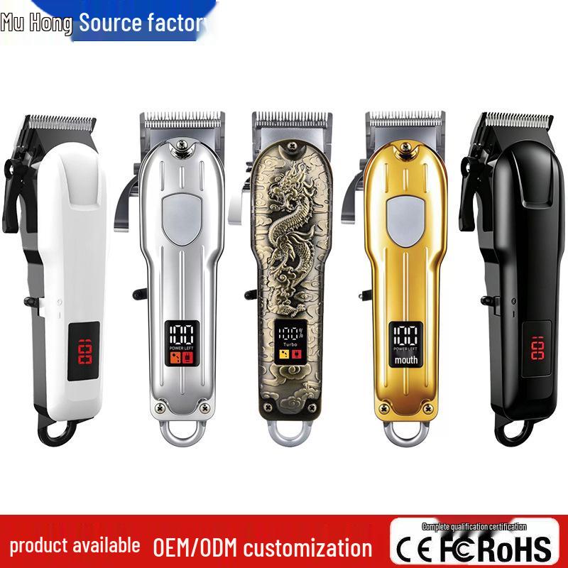 Professional High-Power Electric Hair Clipper for Home and Barber Use