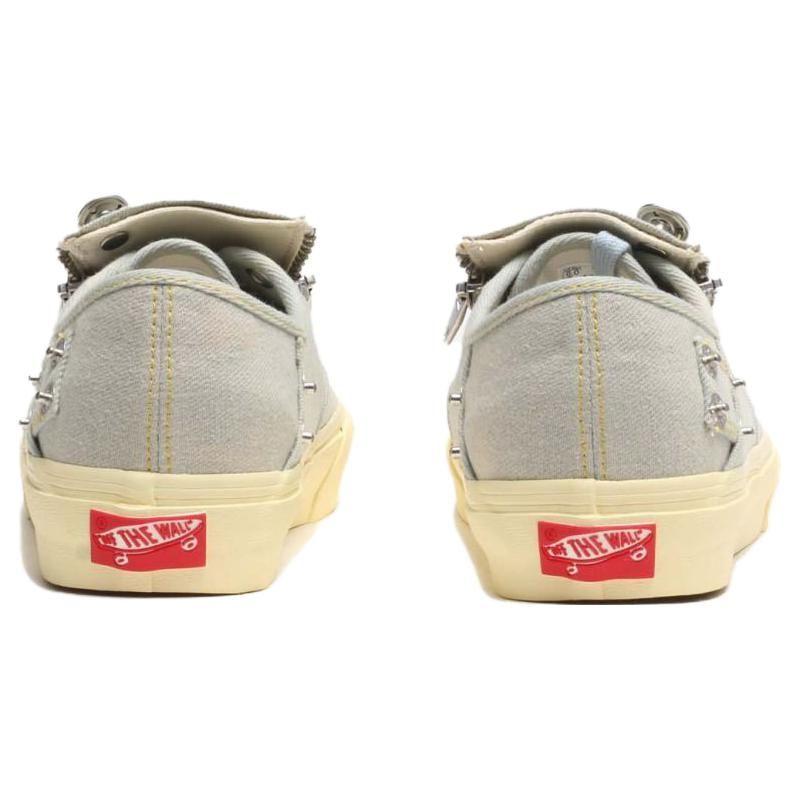 Vans Shane Gonzales X  Authentic Zip Vlt LX Durable Breathable Low-Top Skate Shoes Unisex Sneakers Blue VN0A7Y12DNM1