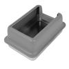 Stainless Steel Litter Box Anti Splashing Easy To Clean High Sides Enclosed Cat Litter Box for