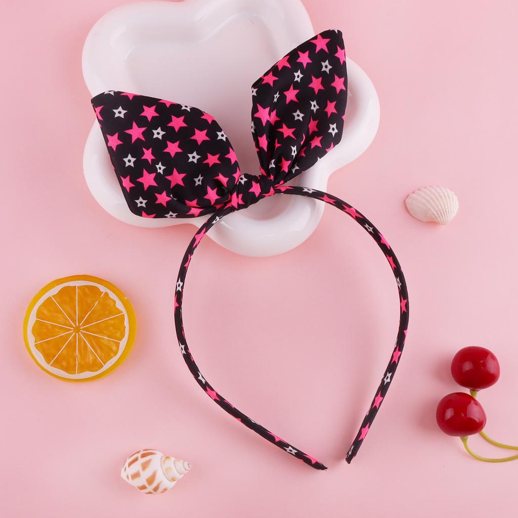 Cute Bunny Ear Easter Headband Non-Slip Rabbit Flower Hair Hoop Fashionable Girl Hair Accessories for Women