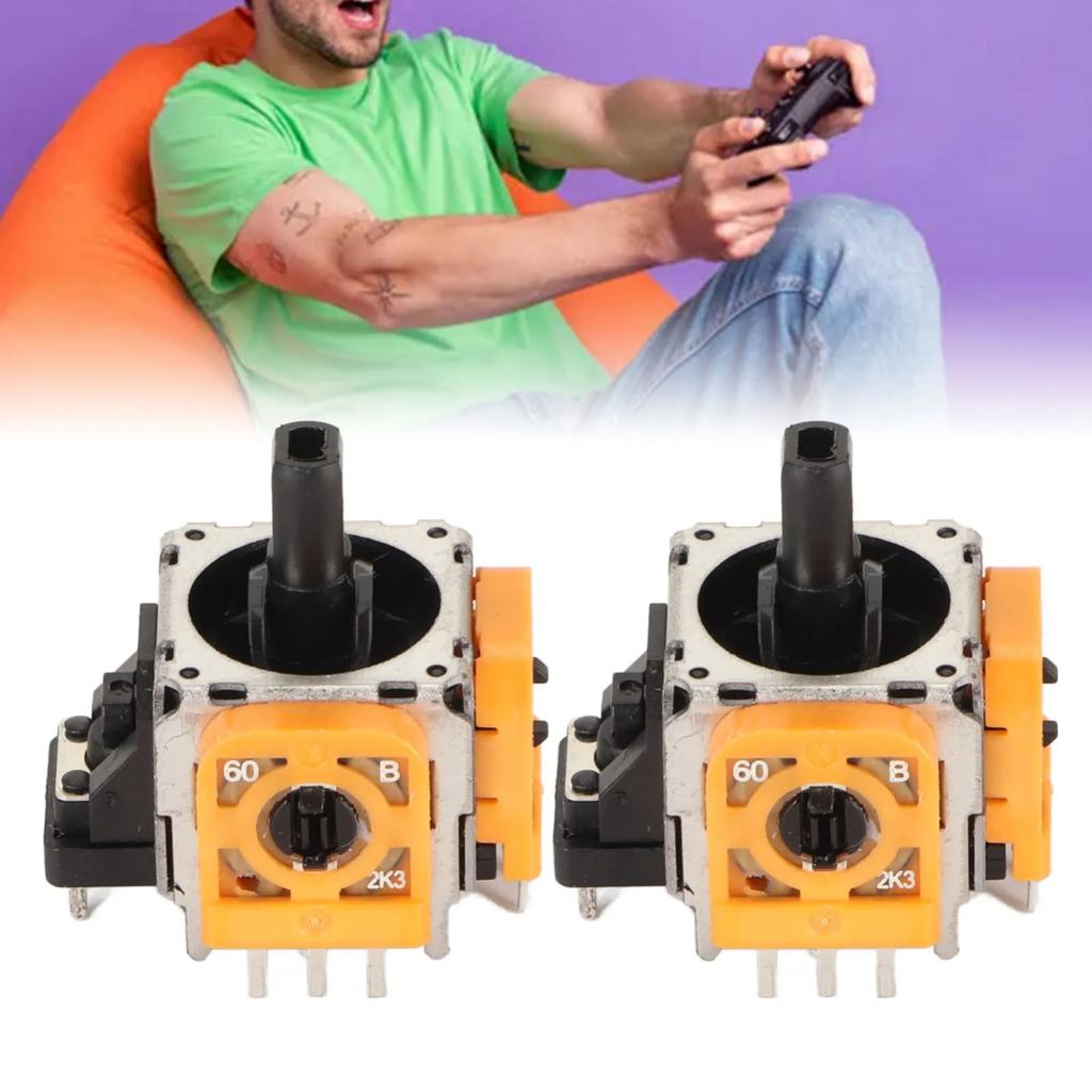 5Pcs Analog Joystick 3D Joystick for Sony PS5 Analog 3D Joysticks Controller 3D Analog Joystick Replacement Part Repair Kit