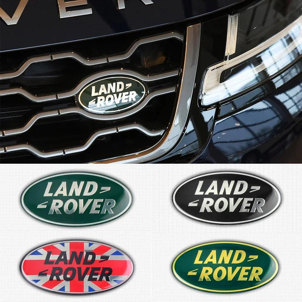 1Pcs Car Front Grille Sticker UK Flag Emblem Car Accessories For Land Rover Discovery 3 4 R4 Range Rover Evoque Sport Dander 2 3 SA7