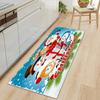 Christmas Kitchen Sand Carpet Doormat Long Floor Mat