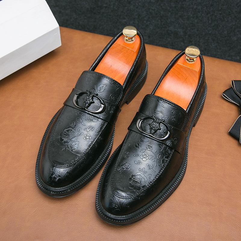 

Модная кожаная обувь мужская броги деловая социальная обувь для мужчин высокого качества британская формальная кожаная мужская модельная обувь офисный мужчина 44