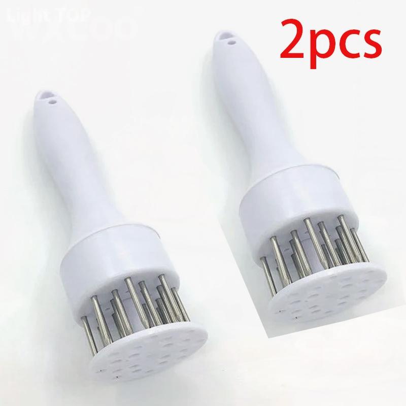 Stainless Steel Meat Tenderizer Steak Tenderizer Needle Rib Breaker Cooking Beef Steak Hammer Meat Tenderizing Kitchen Tool