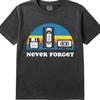 Never Forget Retro Shirt: 90s Nostalgia Graphic Tee, Vintage Cassette VHS Floppy Disk Shirt