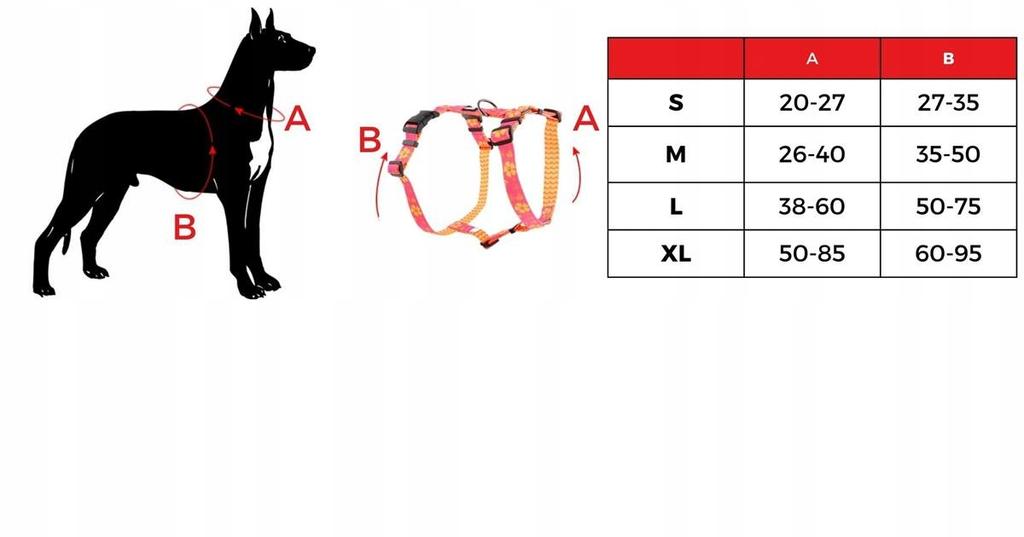 Szelki dla psa guard bezuciskowe kolorowe labrador golden huggy doggy xl
