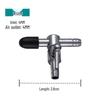Stainless Steel Aquarium Air Regulating Valve with Oxygen Pump and Air Pipe