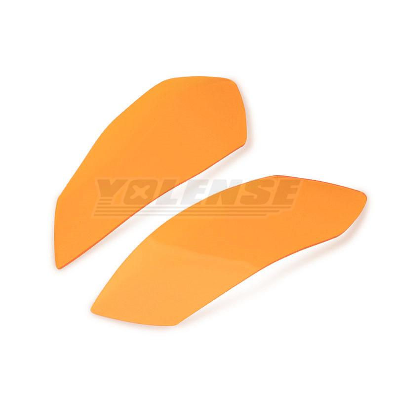 2024 2025 Motorcycle Accessory Acrylic Headlight Guard Head Light Lens Cover Protector For DUKE 390 250 125 DUKE390 DUKE250