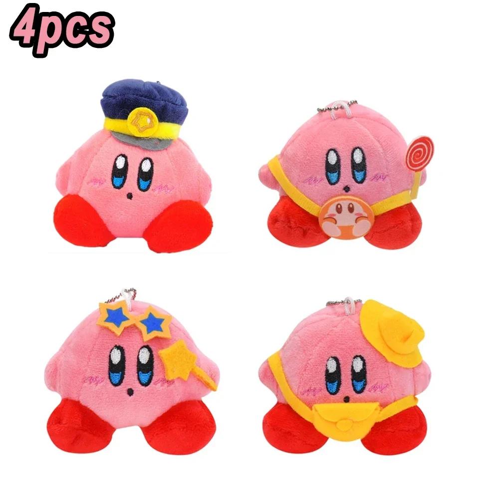 New Anime Star Kabi Kirby Plush Toys Soft Stuffed Animal Doll Fluffy Pink Plush Doll Pillow Decoration Toys For Children's Gift