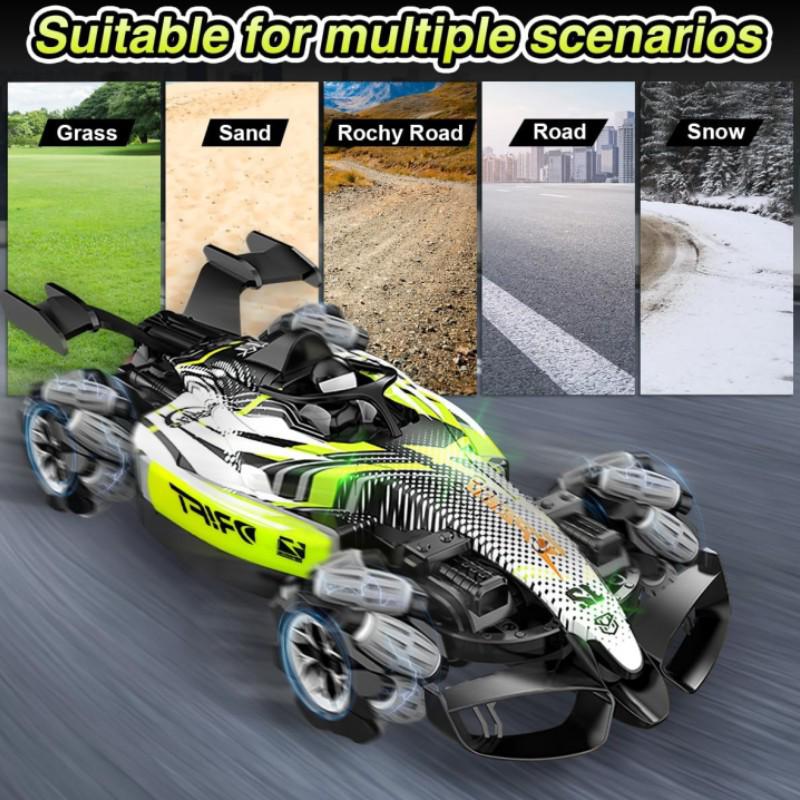 Spray Remote Control F1 Drift Car - Four-Wheel Drive Racing Toy for Kids