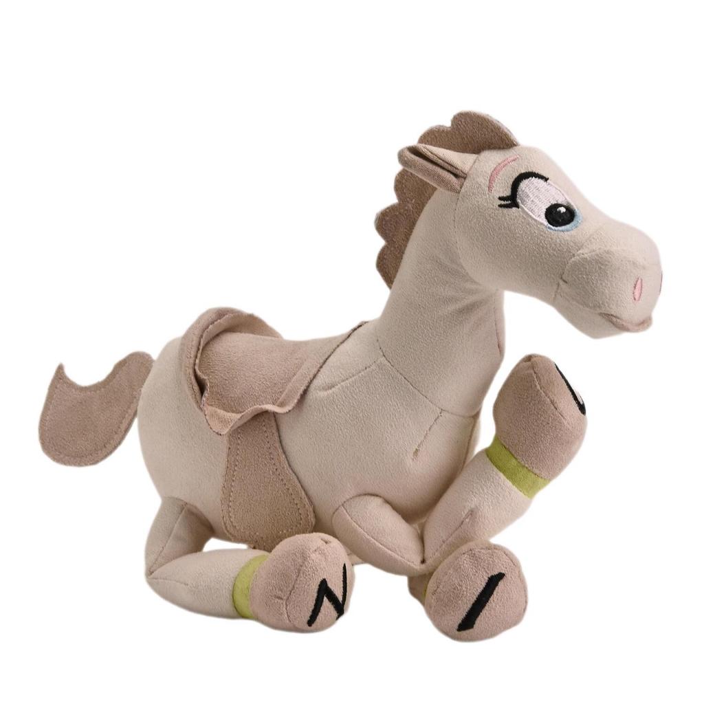 25CM Toy Story Ultimo Woody Sceriffo Toro Bass Bersaglio Peluche Adorabile Cavallo Cartone Animato Bambola Peluche Data di Nascita Regalo Progettato Per Bambini Giocattolo Peluche