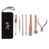 8pcs   Set Pedicure Knife Kit Stainless Steel Toenail Knives Cuticle Remover Set