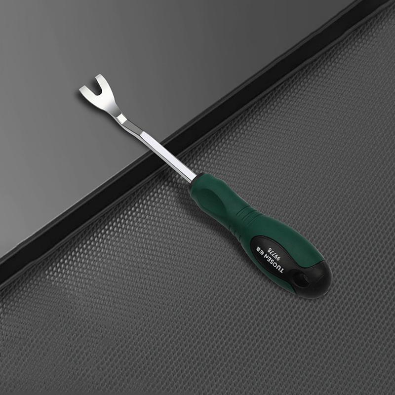 

Auto Door Panel Clip Remover Tool Durable Steel Pry Bar Kit For Interior Trim Removal Car Repair Accessories