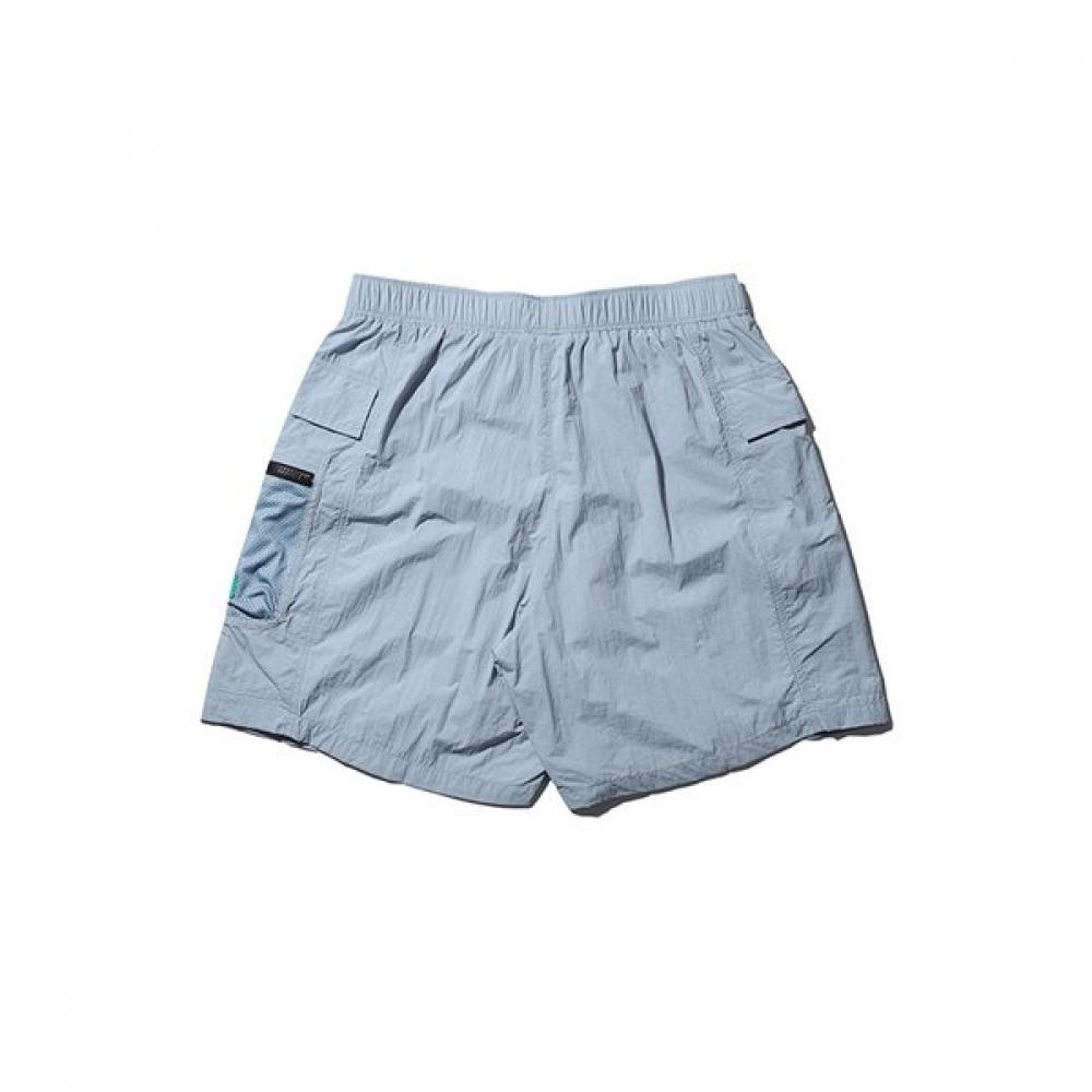 Bbc Earth Half Pants With Mesh Pocket  Blue 