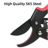 Allsome Ratchet Pruning Shears, Adaptive Scissors Cut - For Large And Small Hands, Labor-Saving - Easy Pruning Jobs