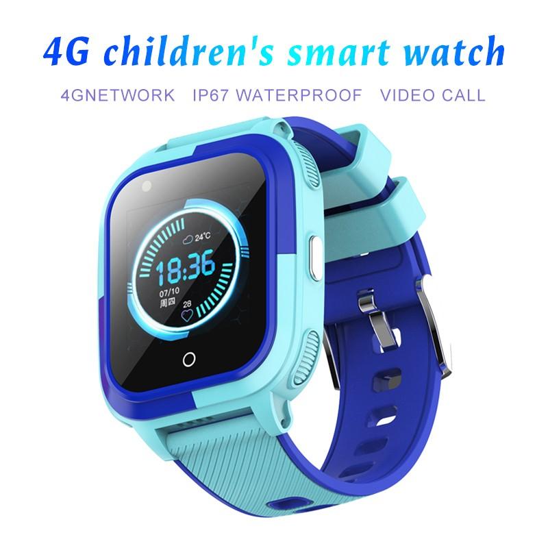 1.4 Inches 4G Kids Smart Watch GPS LBS WIFI Location Support Video Call