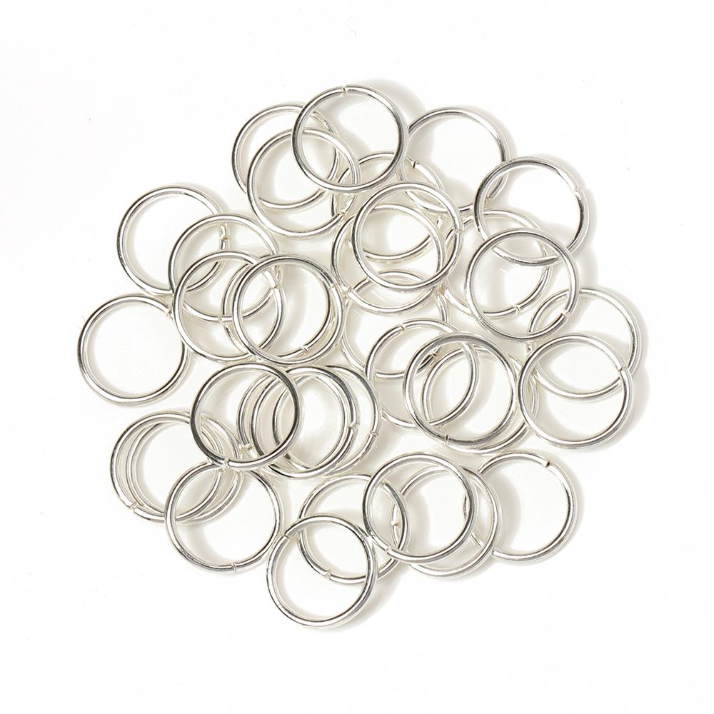 200pcs/lot 3-12mm Iron Jump Rings Split Rings Connectors Stainless steel DIY Jewelry Finding Making Accessories Wholesale Supply