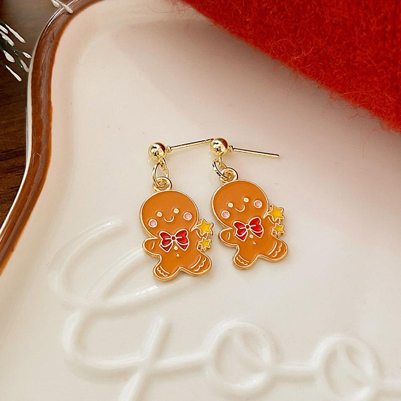 

2025 Star Christmas Tree Dangle Earrings for Women - New Autumn/Winter Collection