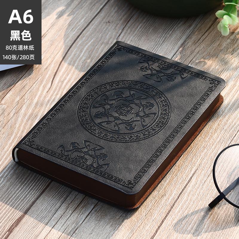 A6 Mini Retro Notebook, Small Portable Pocket Book