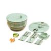Multifunctional Vegetable Cutter & Salad Spinner with Large Capacity
