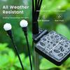 Solar Garden Lights, 2 Pack Color Changing Solar Christmas Decor