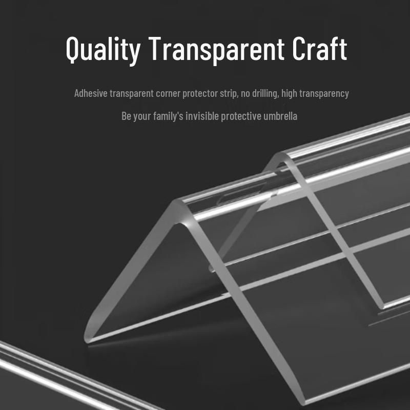 Transparenter selbstklebender Wandwinkelschutzstreifen aus PVP