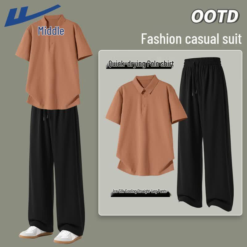 Warrior Men s Cooling Polo  Pants Set L
