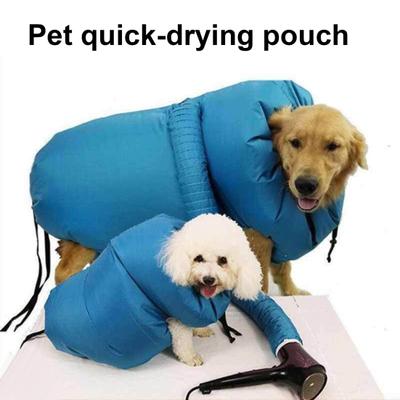 Sacca Asciugatura Animali Domestici Cani Strumento Asciugatura Rapida Compatibile con Asciugacapelli Portatile Sacca Asciugacapelli per Animali Domestici per Cani e Gatti Piccoli Medi Grandi Soffici