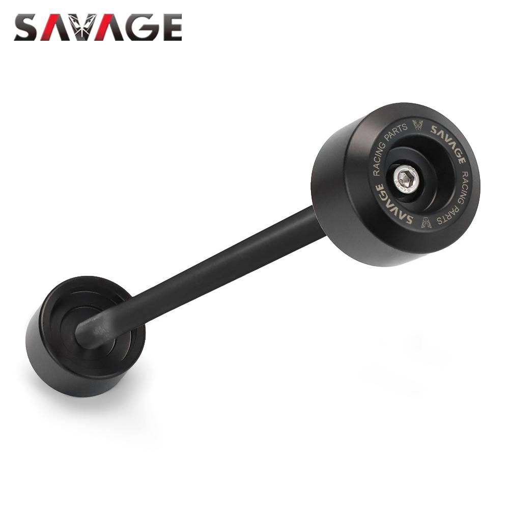 For DUCATI Monster 821 797 DesertX Multistrada 950 1200 1260 Panigale 899 959 Motorcycle Axle Fork Crash Slider Wheel Protector