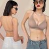 Comic Chest Small Chest Big Seamless Bra Sexy Bra Summer Beauty Back Expansion Neck Underwear
