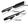 3D Metal GT Line Logo Rear Boot Trunk Emblem Badge Decals For KIA Rio K3 K5 Ceed Sportage Car Stickers