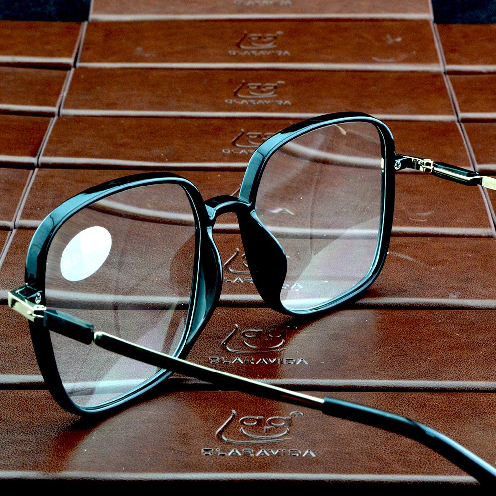Clara Vida Large Frame Small Face Attraction Retro Limited Reading Glasses +1 +1.5 +2 +2.5 +3 +3.5 +4