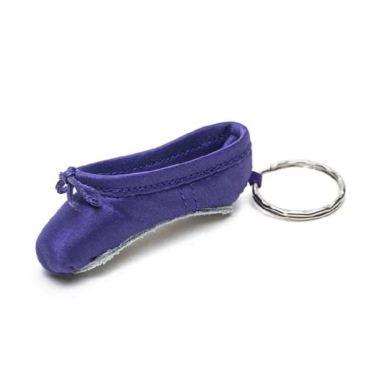 Handgefertigter Ballettschuh Schlüsselanhänger Mehrfarbige Spitzenschuh Schlüsselanhänger Auto Tasche Dekoration