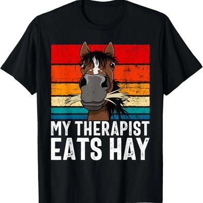 My Spirit Animal Boho Style Horse Head T-Shirt