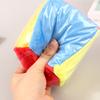 Vkládací karta Čtvercová plyšová hračka Kostka 10 cm Plastová fólie Houba Kostky Děti Osvěta Výukové pomůcky Vícebarevná hra Kostky
